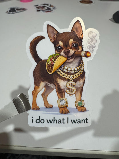 Attitude Pup Sticker Pack – Funny Dog Lover Vinyl Decals (6-Piece)