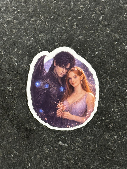 ACOTAR Velaris Night Court Stickers Pack, Fantasy Bundle, Kindle Laptop Waterbottle (25 Stickers)