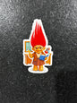 90s Retro Teacher Troll Sticker – Classroom Decor, Laptop Decal, Back to School Gift