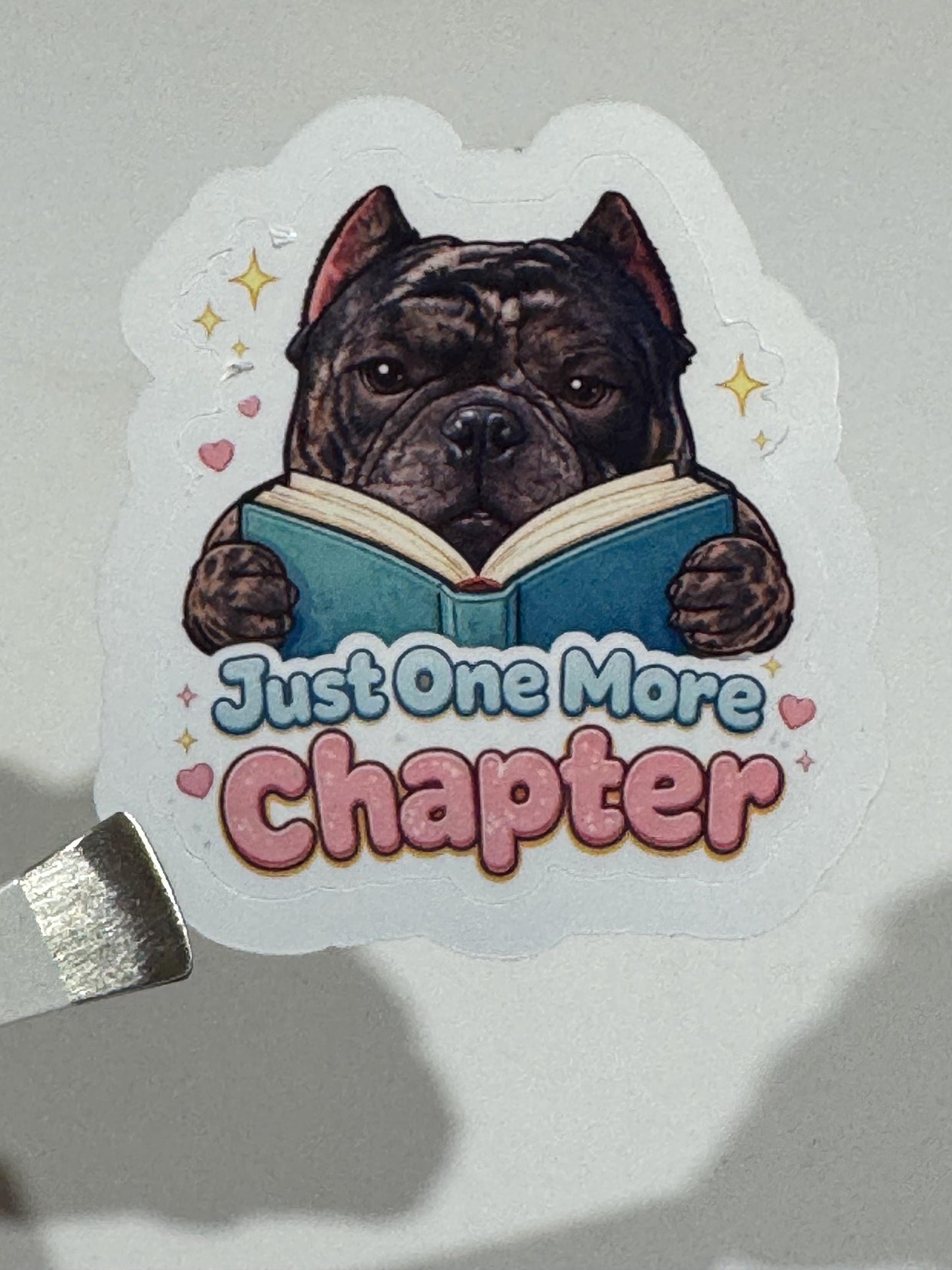 American Bully FRENCHIE Sticker Pack – 9 Vinyl Dog Stickers for Laptops, Tumblers