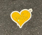 Holographic Heart Xaddy aka Xaden Sticker | Vinyl Decal for Laptops, Water Bottles