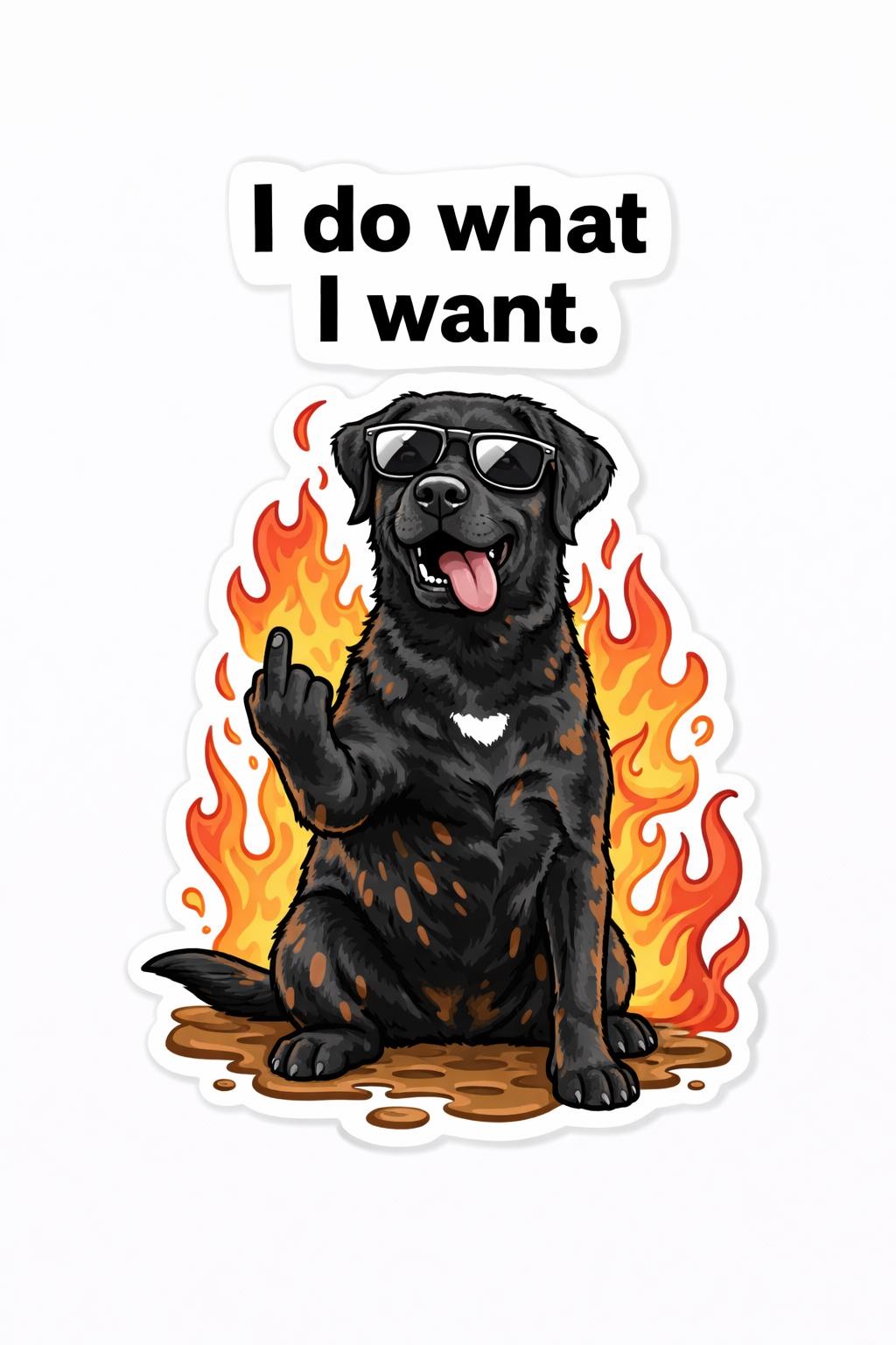 Black Lab Stickers – Dog Lovers, Waterproof Vinyl Decals (Custom Pup Option) Digital download