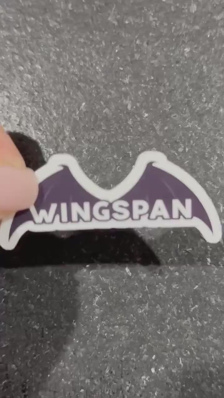 Wingspan Sticker | ACOTAR Inspired Illyrian Bat Wings Decal
